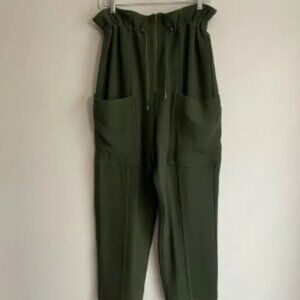 Apiece Apart 100% Wool Paperbag Relaxed Fit Tapered Legs Trouser Pants 6